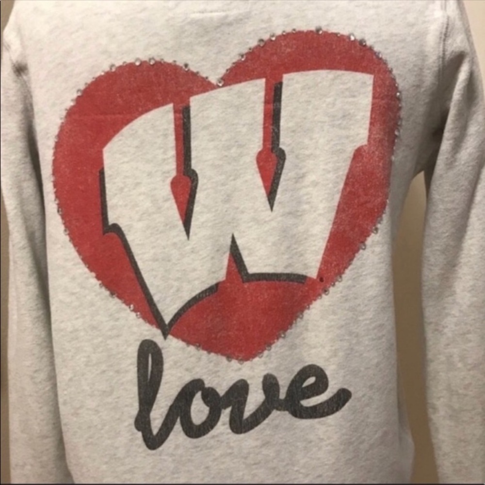 PINK by‎ VS—University of Wisconsin, Badger Hoodie